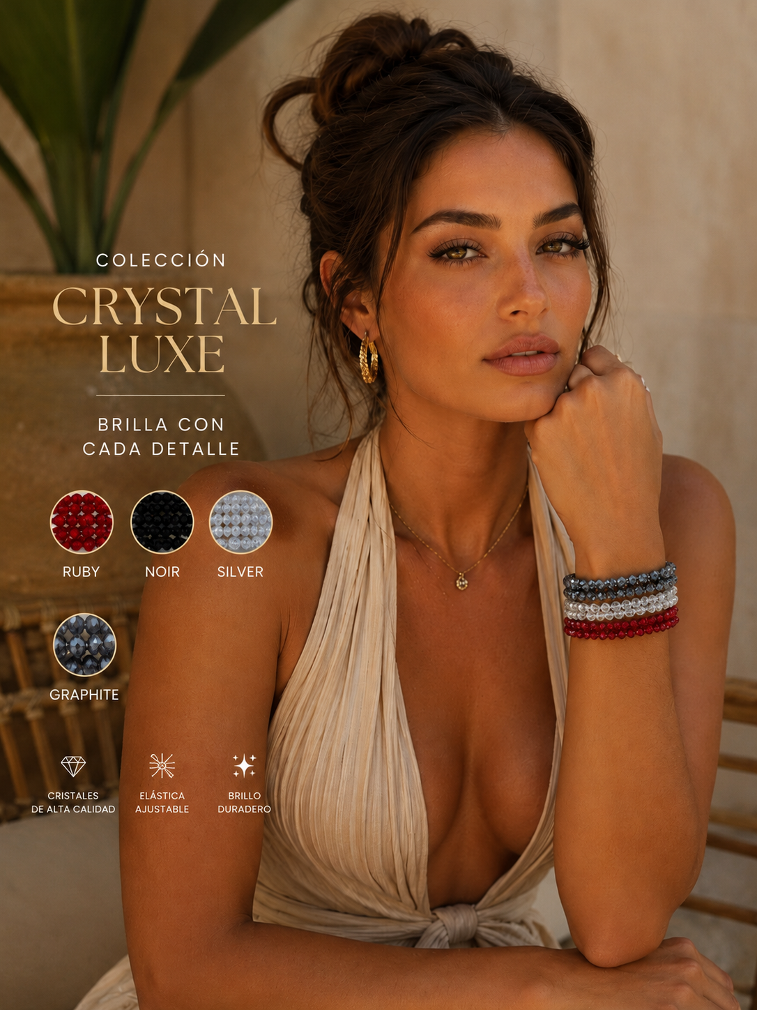 PULSERAS CRYSTAL LUXE