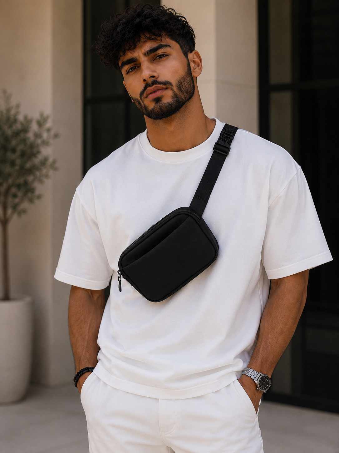 Bandolera Negra Urban