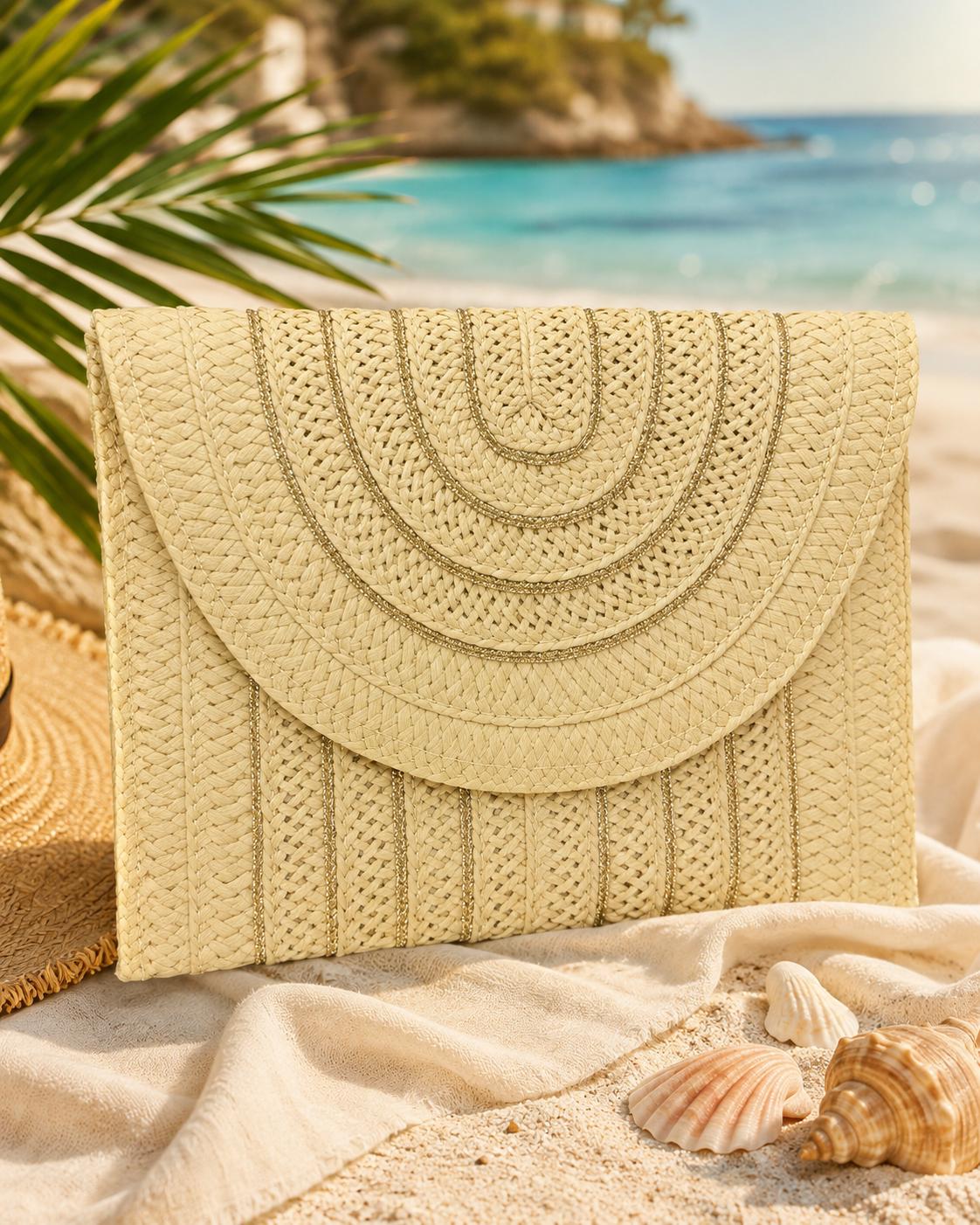 Clutch de Rafia T0US
